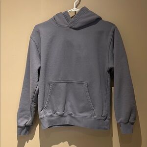 TNA Gray/Blue Sweatshirt Hoodie Relaxed Fit